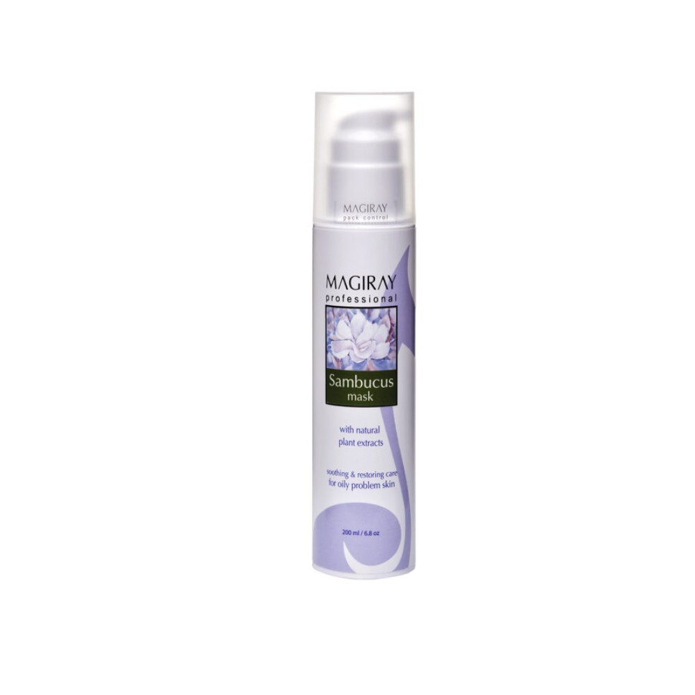 MAGIRAY Masque Sambucus — Masque apaisant pour peaux à problèmes, 200 ml (920025)