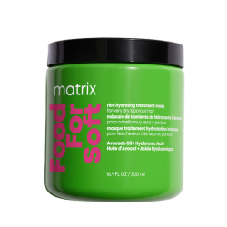 Matrix Total Results Food For Soft Rich Hydrating Treatment Mask — Masque traitant riche et intensément hydratant pour cheveux, 500 ml