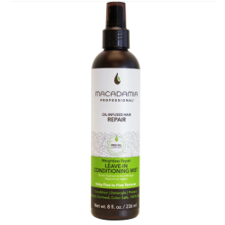 MACADAMIA Weightless Repair Leave-In Conditioner — soin hydratant sans rinçage pour cheveux fins, 236 ml