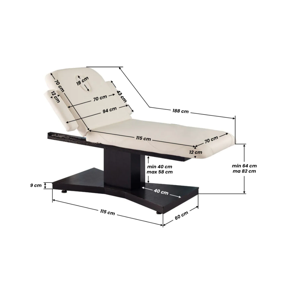 Table de massage Azzurro 805 (109092)