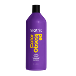 Matrix Total Results Color Obsessed Shampooing pour cheveux colorés – Protection de la couleur, 1 000 ml