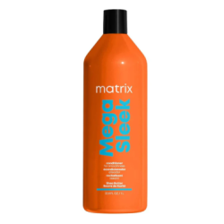 Matrix Total Results Mega Sleek Conditioner — Après-shampoing au beurre de karité pour cheveux indisciplinés, 1000 ml