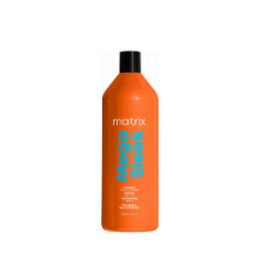 Matrix Total Results Mega Sleek Shampoo - Shampooing au beurre de karité pour cheveux indisciplinés, 1000 ml