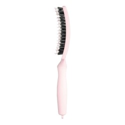 Olivia Garden Fingerbrush PASTEL PINK Combo Medium - brosse à cheveux