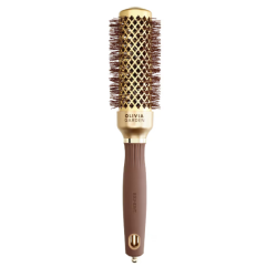 Olivia Garden Expert Blowout Shine Gold — brosse à cheveux 35 mm