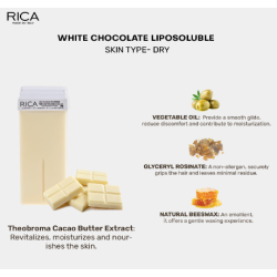 RICA Cire au chocolat blanc, 100 ml