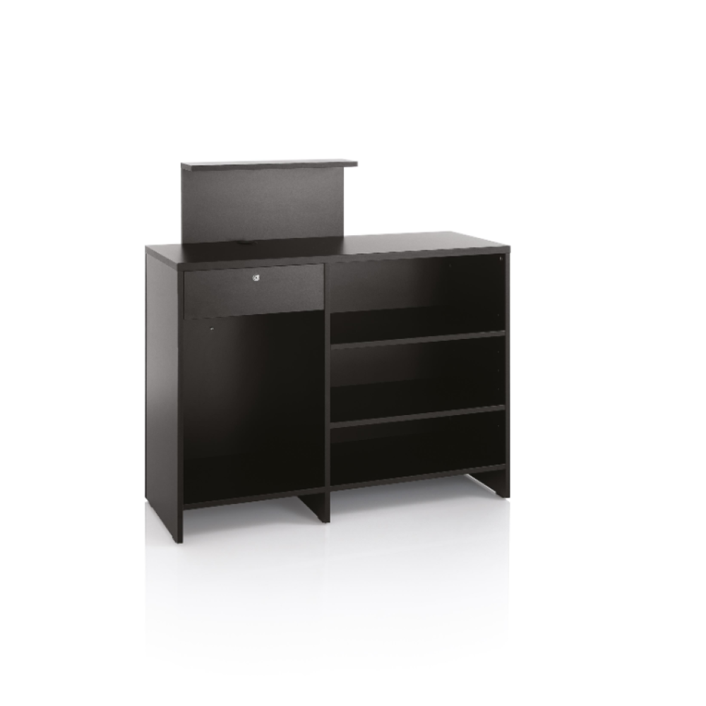 Comptoir d’accueil pour salon VISTA CONSOLLE BLACK (375.223)