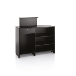 Comptoir d’accueil pour salon VISTA CONSOLLE BLACK