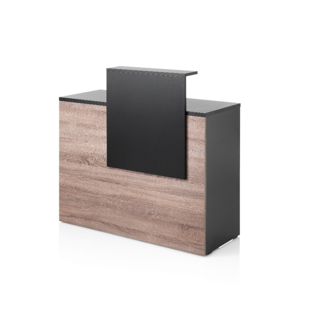 Comptoir d’accueil pour salon VISTA CONSOLLE BLACK&OAK (375.243)