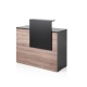 Comptoir d’accueil pour salon VISTA CONSOLLE BLACK&OAK (375.243)