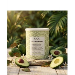 RICA Brazilian Avocado Wax — cire brésilienne solide à l'avocat, 800 ml