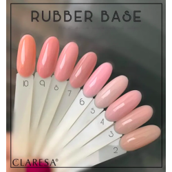 CLARESA Rubber Base 20 — Base caoutchouc pour vernis gel, 5 ml