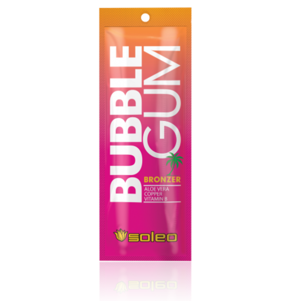 SOLEO Bubble Gum - Crème de bronzage pour solarium avec bronzers, 15 ml (ESOL000041)