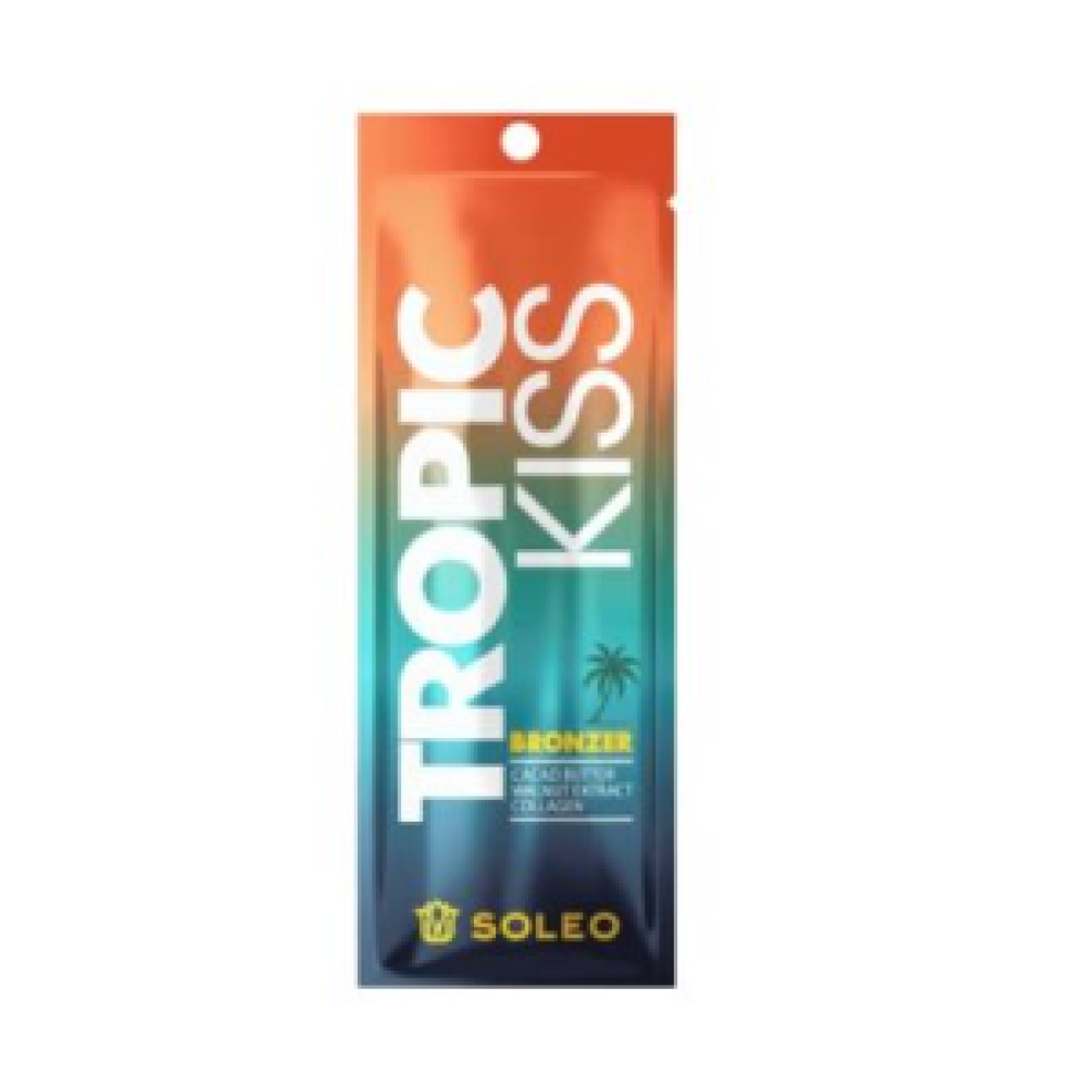 SOLEO Tropic Kiss – Crème pour solarium avec bronzers et collagène, 15 ml (WILD-21)