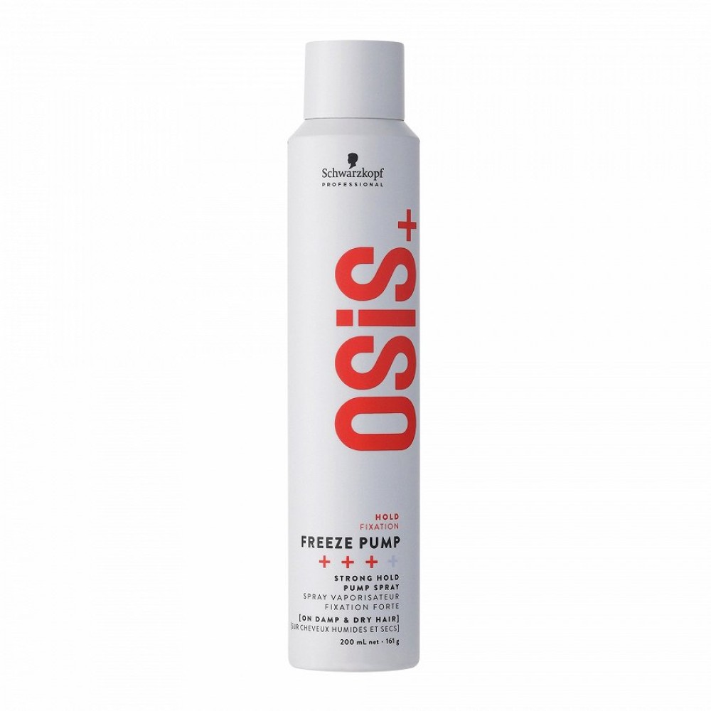 Schwarzkopf Professional OSIS+ Freeze Pump – Laque liquide fixation forte 200 ml (NHK4469)