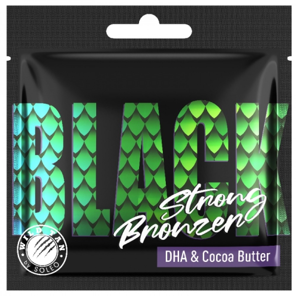 SOLEO BLACK Strong Bronzer - Crème de bronzage pour solarium avec bronzers, 15 ml (WILD-11)