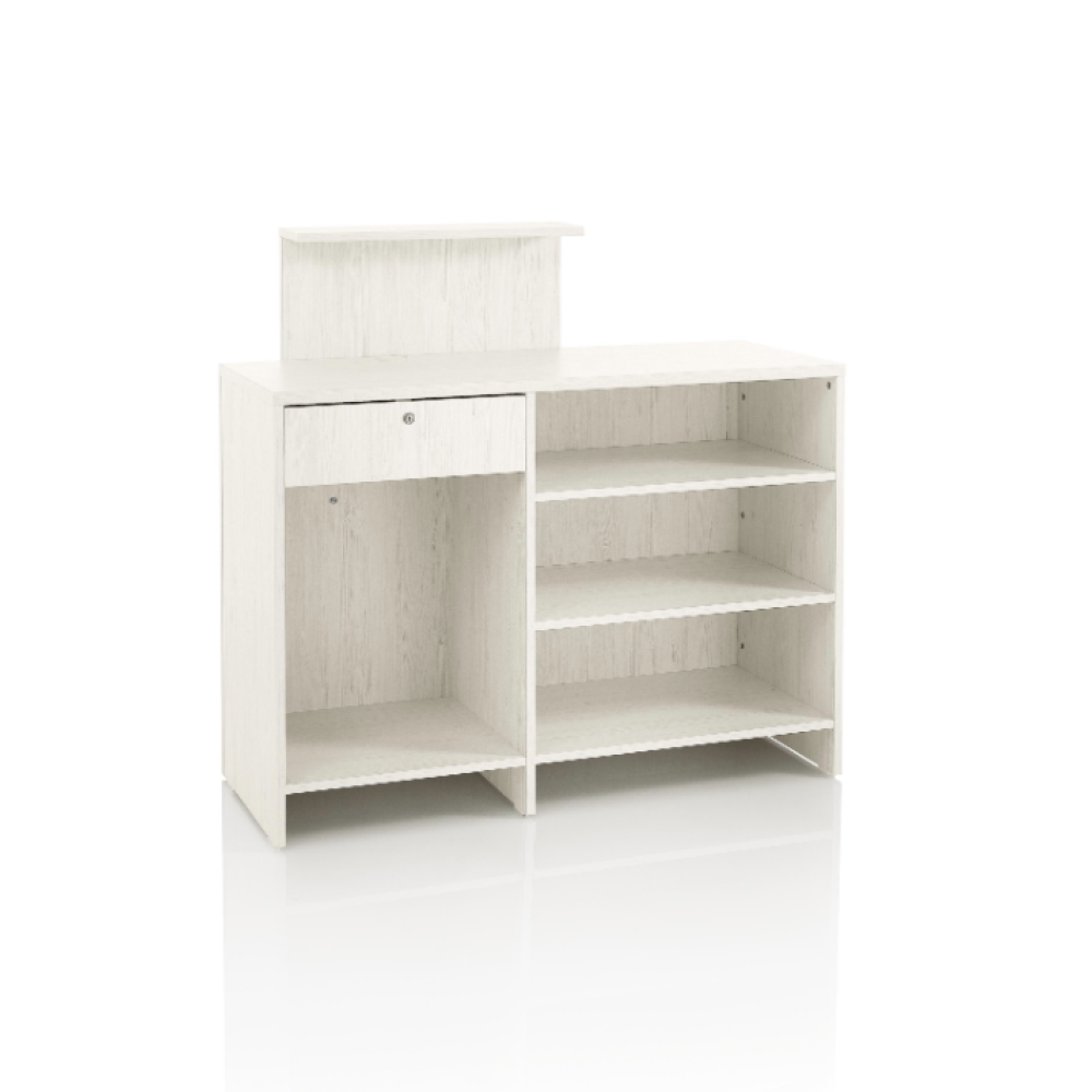 Comptoir d’accueil pour salon VISTA CONSOLLE WHITE (375.210)