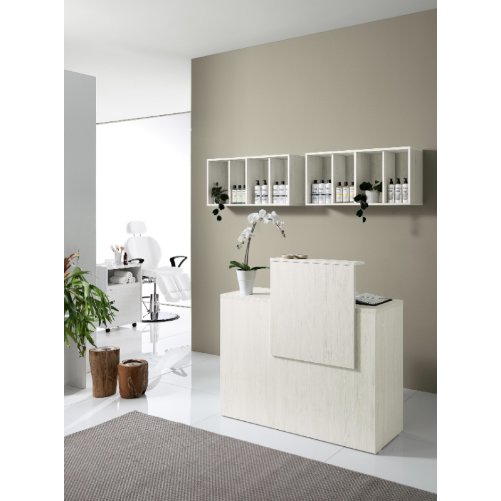 Comptoir d’accueil pour salon VISTA CONSOLLE WHITE (375.210)