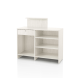 Comptoir d’accueil pour salon VISTA CONSOLLE WHITE (375.210)