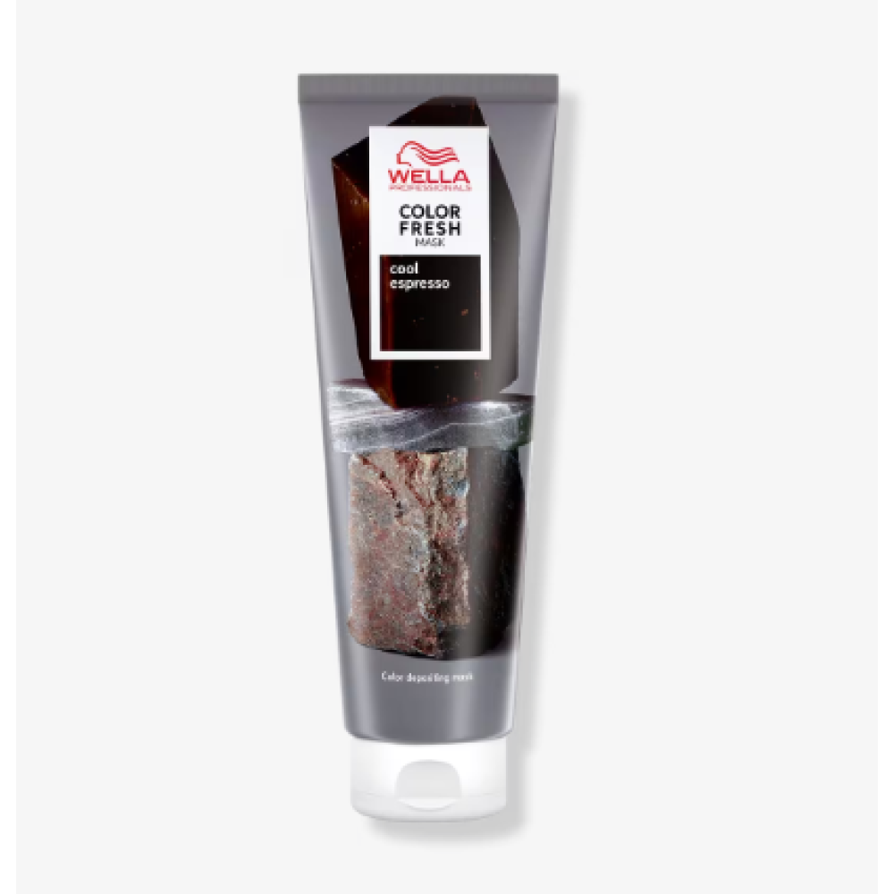 WELLA PROFESSIONAL COLOR FRESH MASK - Cool Espresso - Masque capillaire tonifiant, 150 ml (99350154506)