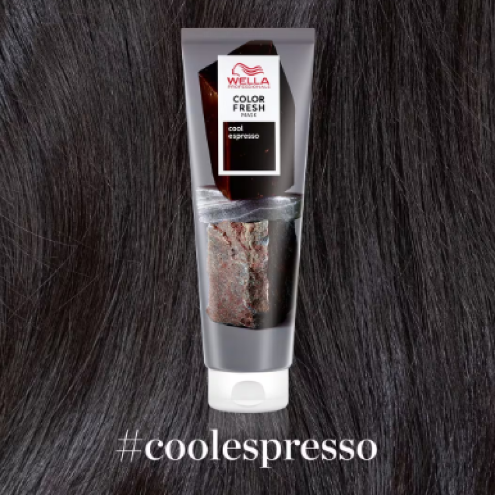 WELLA PROFESSIONAL COLOR FRESH MASK - Cool Espresso - Masque capillaire tonifiant, 150 ml (99350154506)