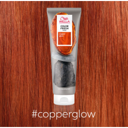 WELLA PROFESSIONAL COLOR FRESH MASK - Copper Glow - Masque colorant ton sur ton pour cheveux, 150 ml