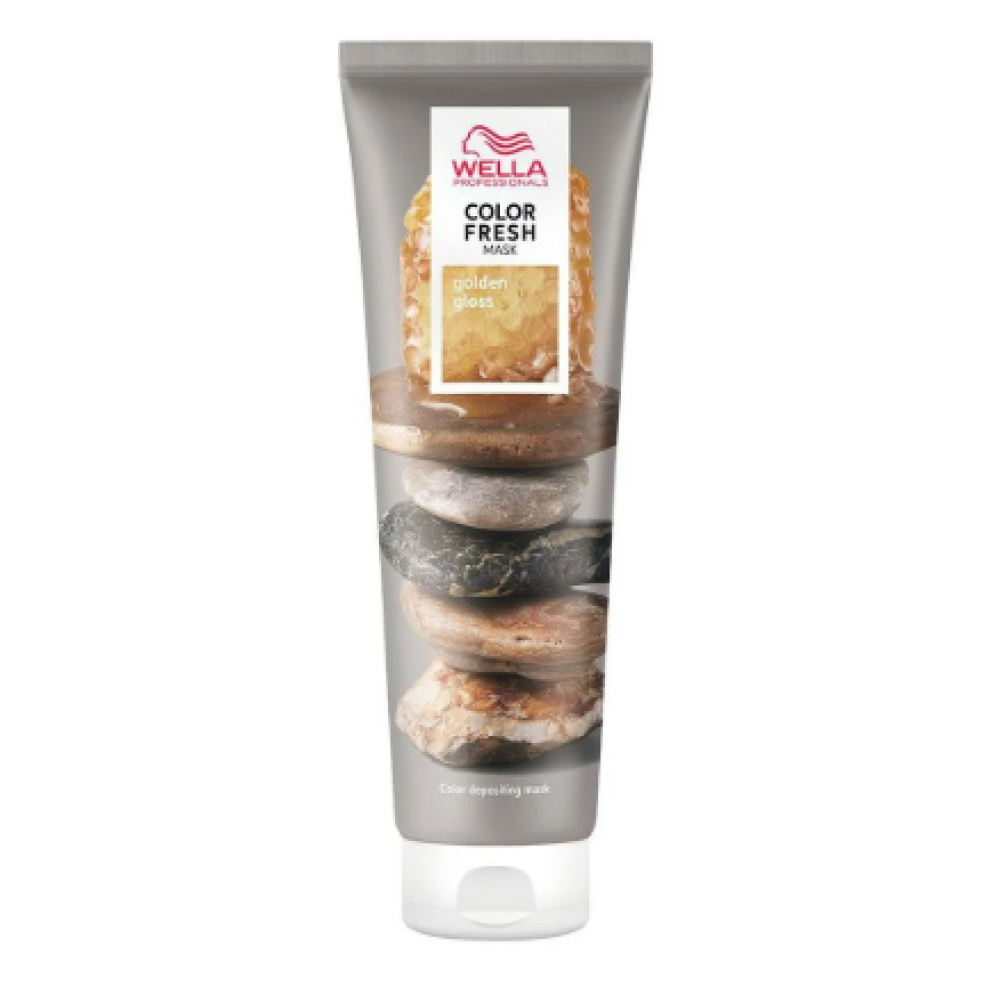 WELLA PROFESSIONAL COLOR FRESH MASK - Golden Gloss - Masque tonifiant pour cheveux, 150 ml (99350066244)