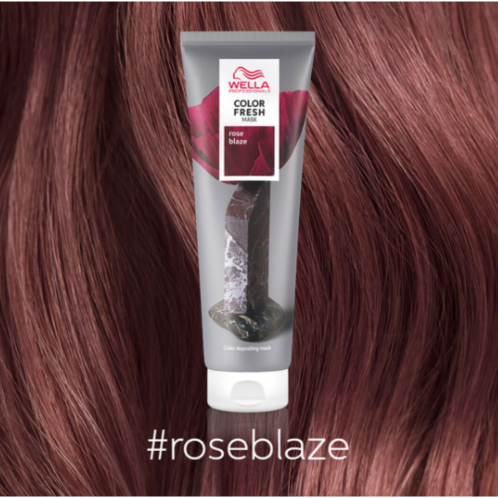 WELLA PROFESSIONAL COLOR FRESH MASK - Rose Blaze - Masque colorant ton sur ton, 150 ml (99350066248)