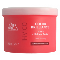 WELLA PROFESSIONAL INVIGO Color Brilliance Masque pour cheveux épais et colorés, 500 ml