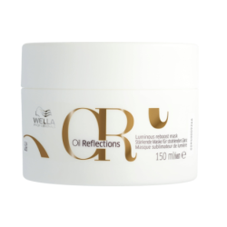 WELLA PROFESSIONAL Oil Reflections Masque Éclat pour Cheveux, 150 ml