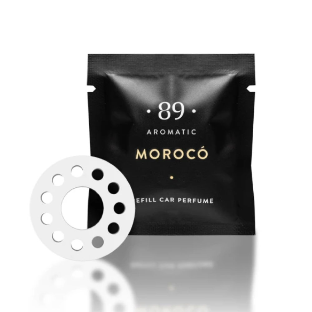 AROMATIC 89 - Recharge pour support d'aération automobile, MOROCO (4779044096213)
