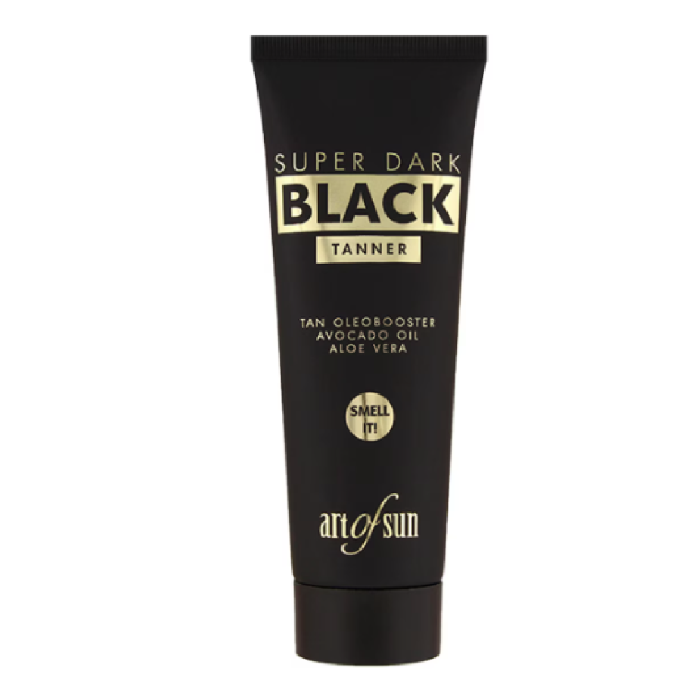 Art Of Sun Black Super Dark Tanner - Crème pour solarium sans bronzants additionnels, 125 ml (490272)