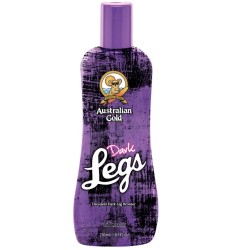 Australian Gold Dark Legs – Crème pour solarium pour jambes avec bronzants, 250 ml