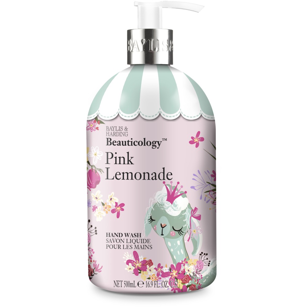 Baylis & Harding Beauticology Savon liquide Pink Lemonade, 500 ml (BCHWLL)
