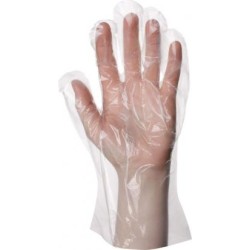 Lot de 50 gants jetables en polyéthylène