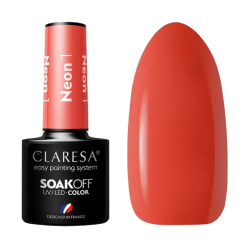 CLARESA NEON 1 - Vernis gel pour ongles, 5 ml