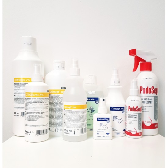 Produits désinfectants