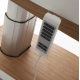 Une table de massage électrique professionnelle à quatre moteurs avec fonction de chromothérapie OCEAN WOOD SPA (376.002)