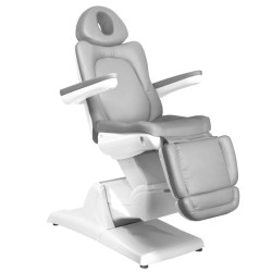 Table électrique Azzurro 870 avec 3 moteurs, gris