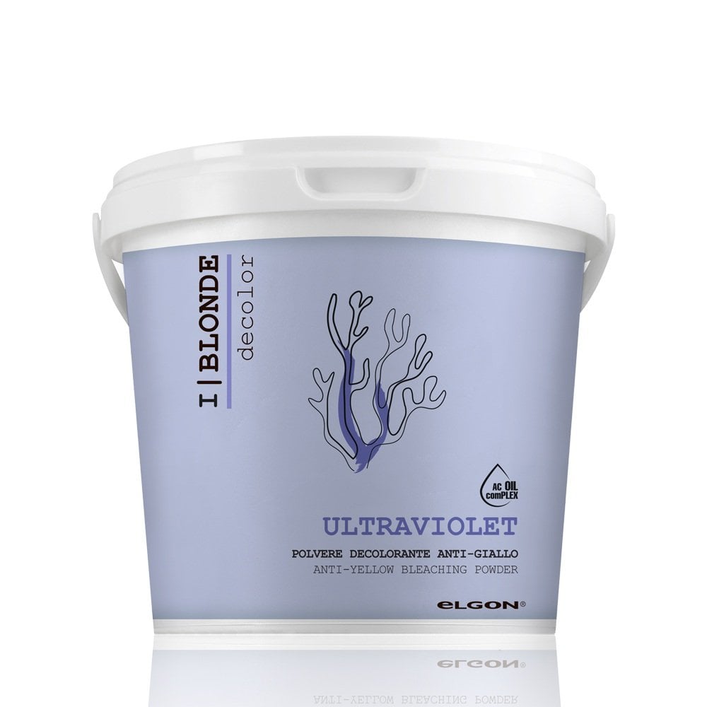 ELGON Decolor I Blonde Ultra Violet – Poudre décolorante violette pour cheveux (elg-32)