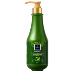 FAMIREL Shampoo Dry & Weakened Hair Olive Oil, Centella, Keratin & Dead Sea Minerals, 750ml