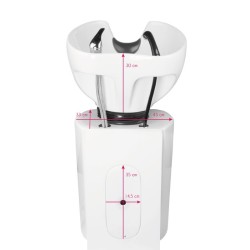 GABBIANO PORTO lave-tête de coiffure avec fauteuil