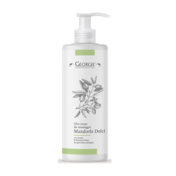 Huile de massage GEORGIE à l'amande douce, 500 ml