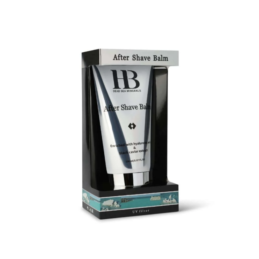 H&B Baume après-rasage à l'acide hyaluronique et extrait de caviar noir (H&B100140)