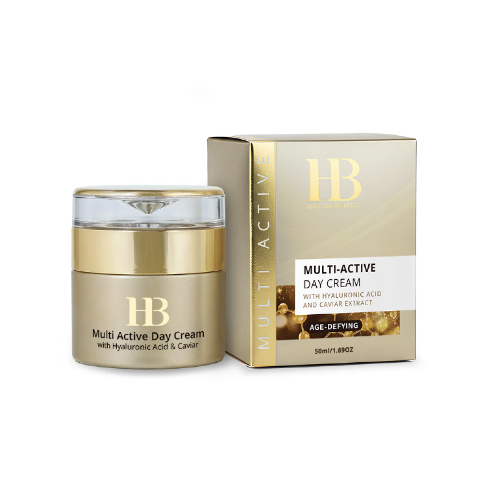 H&B PREMIUM LINE Crème de Jour Multi-Active à l'acide hyaluronique et à l'extrait de caviar (H&Bday)