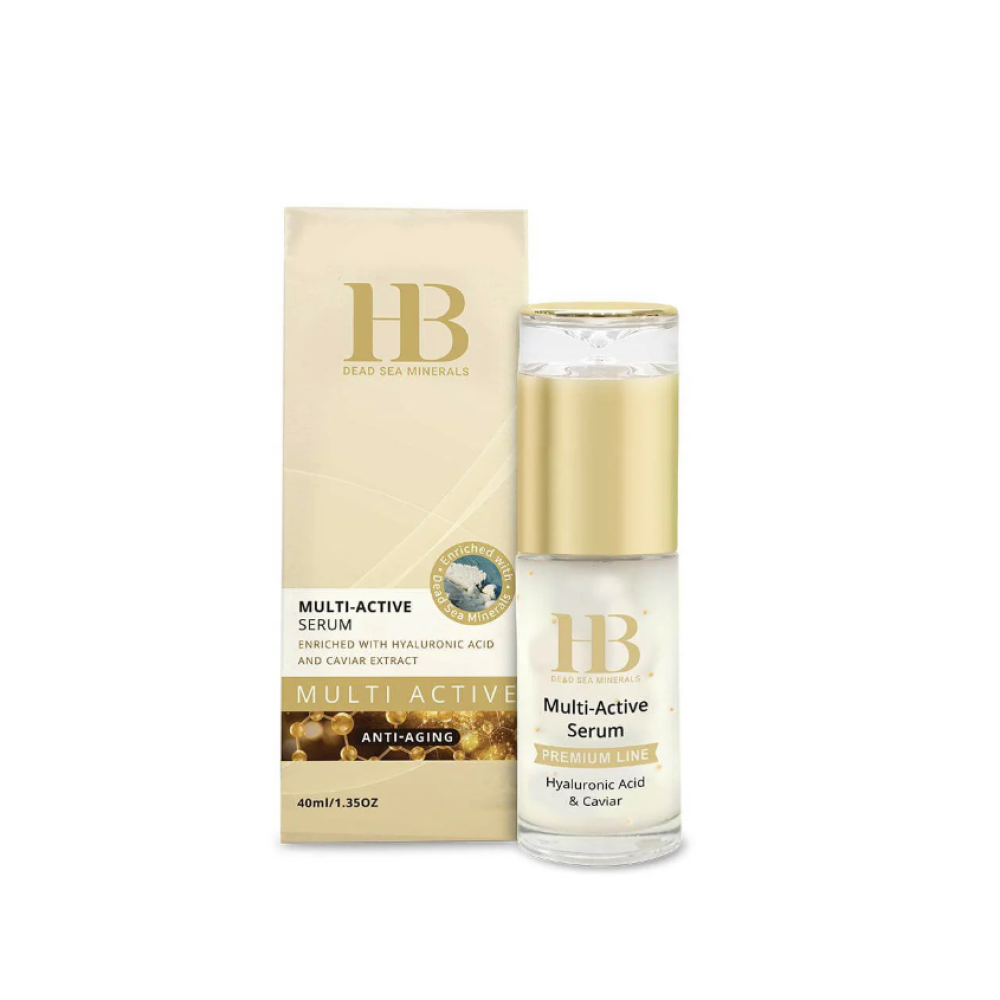 H&B Multi-Active Serum à l'acide hyaluronique et au caviar - sérum visage actif (HB-SERUM)