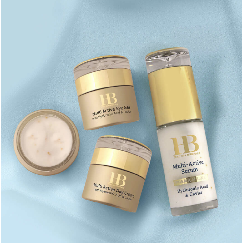 H&B Multi-Active Serum à l'acide hyaluronique et au caviar - sérum visage actif (HB-SERUM)