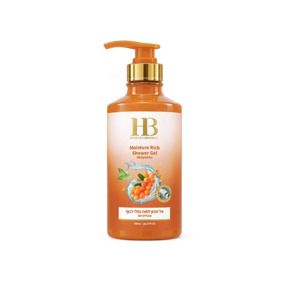 HEALTH&BEAUTY Crème-gel douche riche hydratante à l'huile d'argousier, 780 ml (H&B00043)