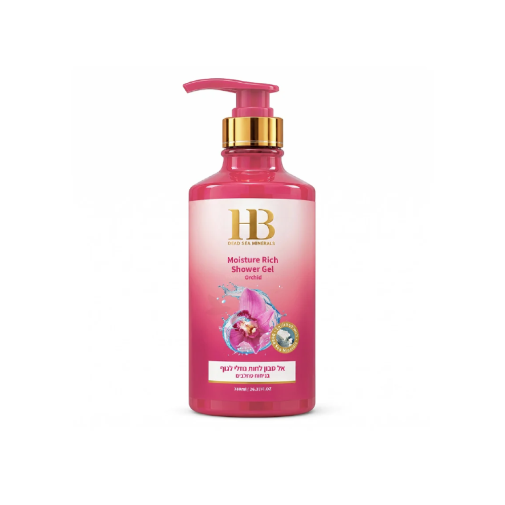 HEALTH&BEAUTY Gel‑crème douche hydratant Orchidée, 780 ml (H&B00094)