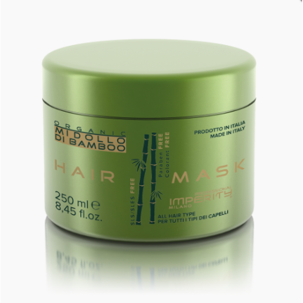 IMPERITY ORGANIC MI DOLLO DI BAMBOO Mask - Masque capillaire à l'extrait de bambou, aux acides aminés et protéines, 250 ml (BRL8482)